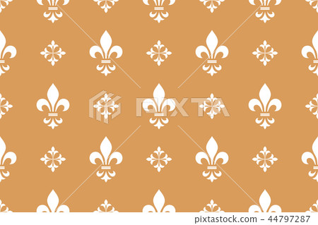 Wallpaper in the style of Baroque. Seamless vector Wallpaper in the style of Baroque. Seamless vector 44797287