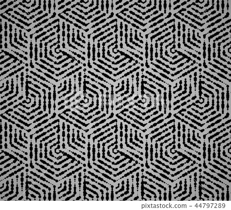 Abstract geometric pattern with stripes, lines. Abstract geometric pattern with stripes, lines. 44797289