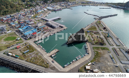 Aerial view of the port 44798669