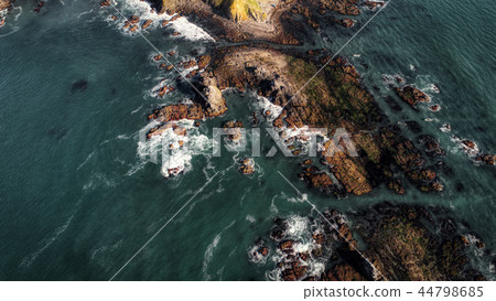 Aerial view of the collar collar Aerial view of the collar collar 44798685