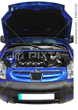 Blue car, auto service 44801193