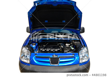 Blue car, auto service Blue car, auto service 44801198