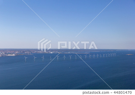 Offshore Wind Power Plants in Copenhagen, Denmark Offshore Wind Power Plants in Copenhagen, Denmark 44801470