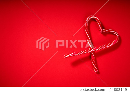 christmas sweets on a red background christmas sweets on a red background 44802149