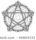Five-Pointed Star Magic Circle 44804332