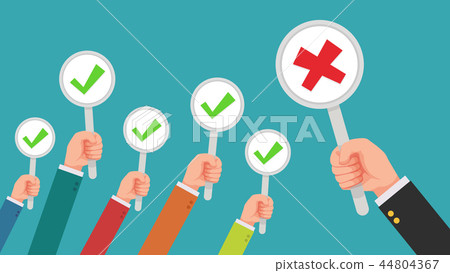 Disagree feedback from the boss or customer Disagree feedback from the boss or customer 44804367