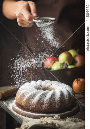 Apple Bundt Cake 44804682