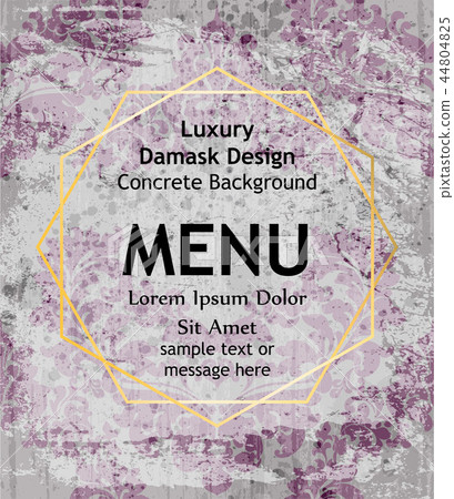 Menu ornamented background Vector. Royal luxury Menu ornamented background Vector. Royal luxury 44804825