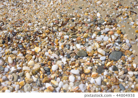 A lot of rocks on shore of Thassos Island 44804938