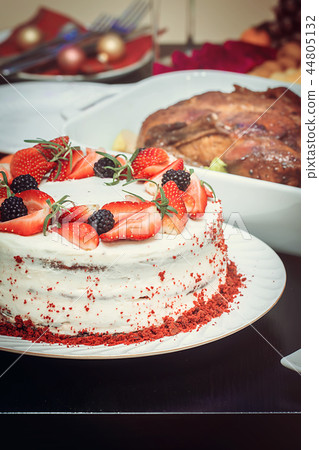 Homemade cake Red Velvet 44805132