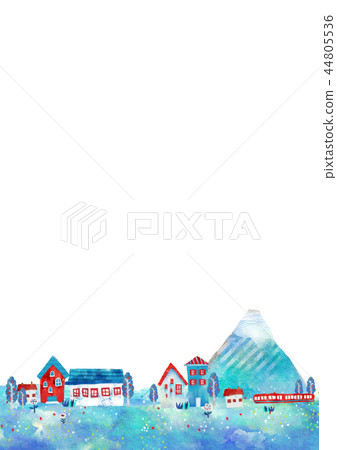 鎮線鎮線插圖時尚明信片 44805536