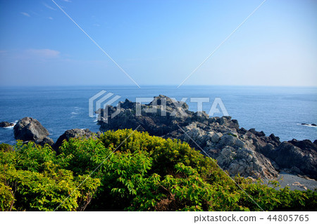 Kuresaki南端，Kuresaki位於Kii半島，潮汐，廣場（1） 44805765