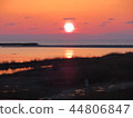 Sunset 2 on the Vernal Equinox Day 44806847