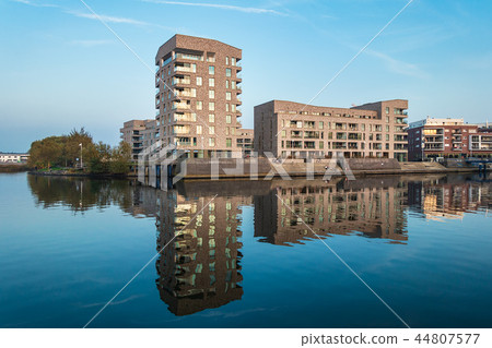 Modern buildings in the city Rostock, Germany Modern buildings in the city Rostock, Germany 44807577