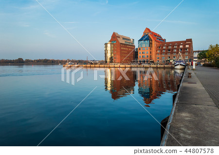 Modern buildings in the city Rostock, Germany Modern buildings in the city Rostock, Germany 44807578