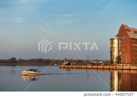 Modern buildings in the city Rostock, Germany Modern buildings in the city Rostock, Germany 44807587