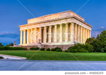 Washington, DC, USA at Lincoln Memorial Washington, DC, USA at Lincoln Memorial 44808203