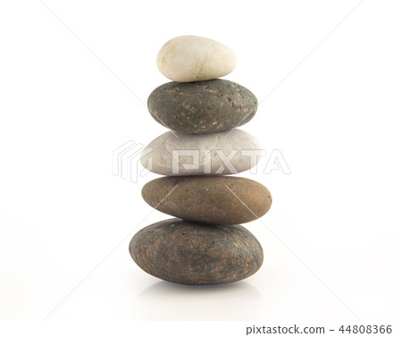 Group of stone isolated on white background. Group of stone isolated on white background. 44808366
