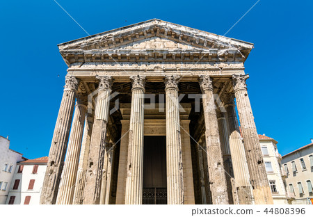 Temple of Augustus and Livia in Vienne, France 44808396