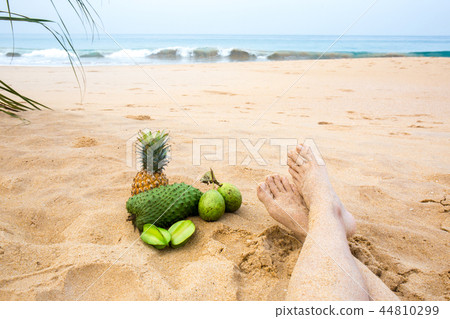 feet on a rest 44810299