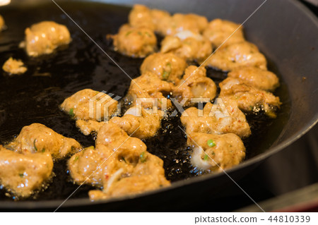 Fried Squid-Cake Is snacks, that brought the fish Fried Squid-Cake Is snacks, that brought the fish 44810339