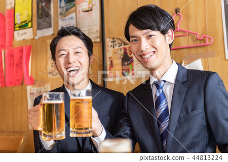 商人，敬酒，酒吧 44813224