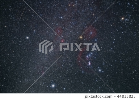 Orion and Meteor 44813823