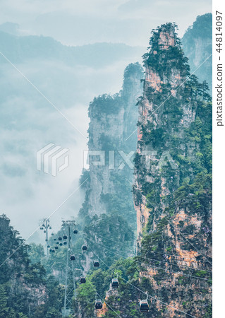 Zhangjiajie mountains, China Zhangjiajie mountains, China 44814097