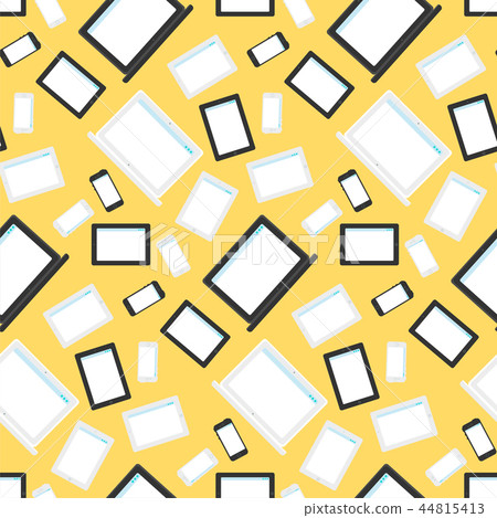 Modern Technics And Devices Seamless Pattern 44815413