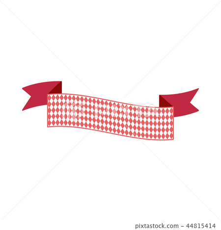 Oktoberfest simple ribbon for banner and headline 44815414