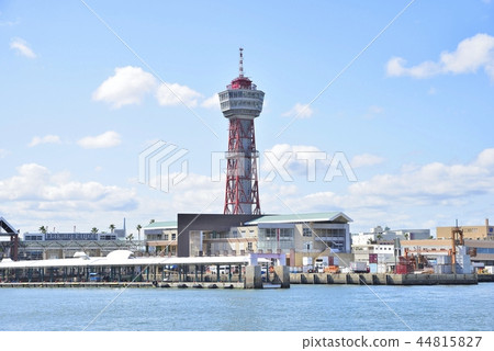 Fukuoka City Landscape Hakata Port Tower 44815827