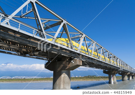黃醫生,新幹線,藤川鐵橋,富士山背景 黃醫生,新幹線,藤川鐵橋,富士山背景 44815949