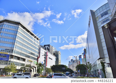 Cityscape of Tenjin, Fukuoka City 44816221