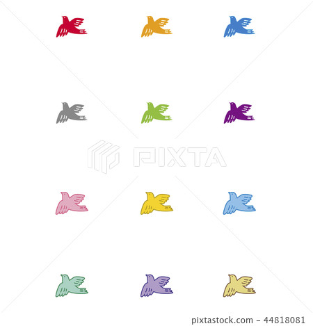 鳥圖標 鳥圖標 44818081