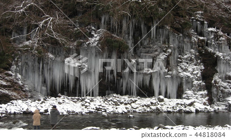 Ice pillar of Chichibu thirty hammer Ice pillar of Chichibu thirty hammer 44818084