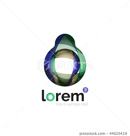 Logo, abstract geometric icon 44820419