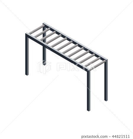 Isometric obstacle icon. 44821511