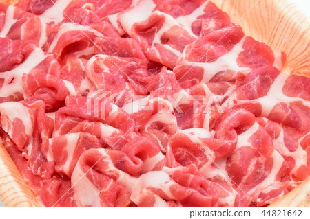 Kagoshima Kurobuta, cut off shoulder butt, for shabu-shabu, Izumi City, Kagoshima Prefecture Kagoshima Kurobuta, cut off shoulder butt, for shabu-shabu, Izumi City, Kagoshima Prefecture 44821642