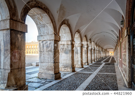 Arcade in Royal Palace of Aranjuez in Madrid 44821960