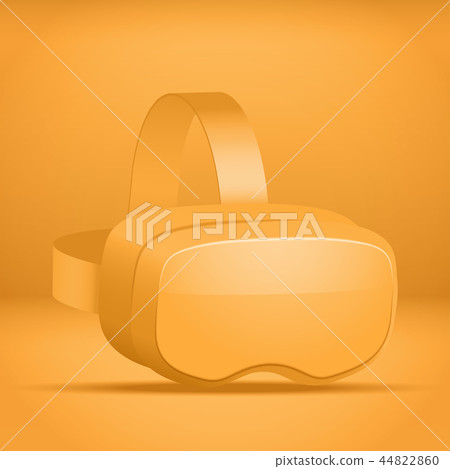Stereoscopic 3d VR headset presentation - Stock Illustration [44822860 ...
