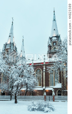Early morning Church of Sts. Olha and Elizabeth 44823389