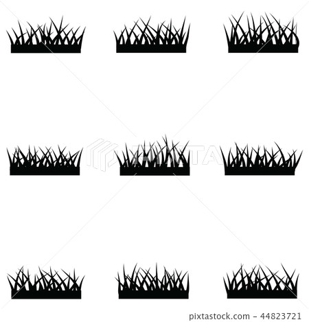 grass icon set 44823721