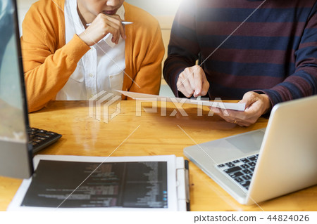 Programmer programming and coding  software designer working on 44824026