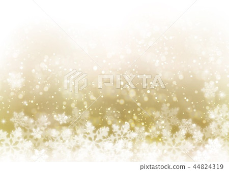 Snow pattern golden Snow pattern golden 44824319