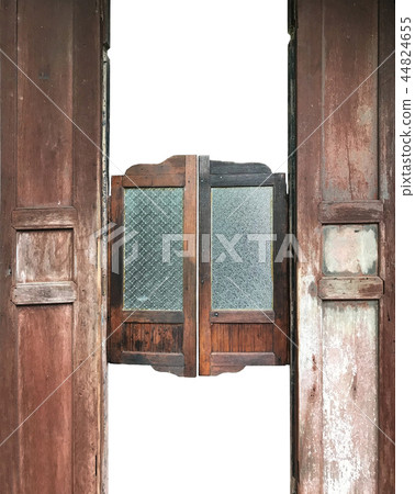 Old vintage wood winging doors Old vintage wood winging doors 44824655