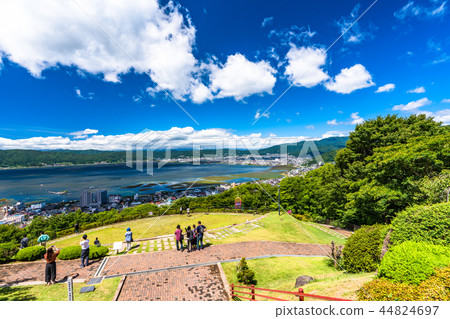 << Nagano Prefecture >> From Lake Suwa, Tateishi Park 44824697