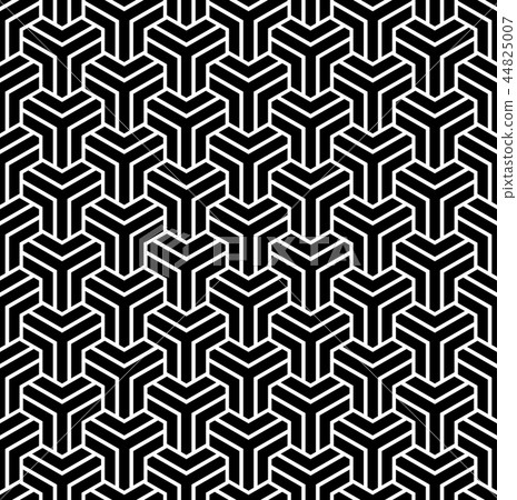 Seamless polygonal pattern. Geometric texture. 44825007