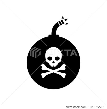 炸彈炸藥爆炸危險圖標 炸彈炸藥爆炸危險圖標 44825515