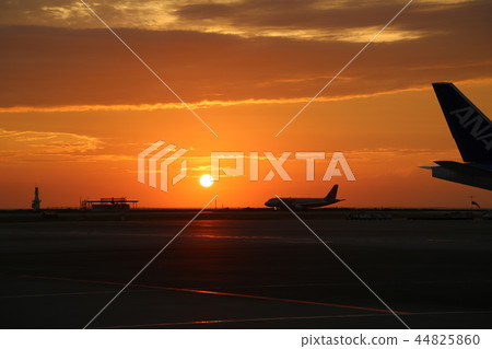 Kumejima Airport Sunset 44825860