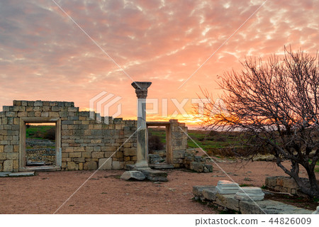 ruins of Ancient Chersonesos in the Crimea ruins of Ancient Chersonesos in the Crimea 44826009